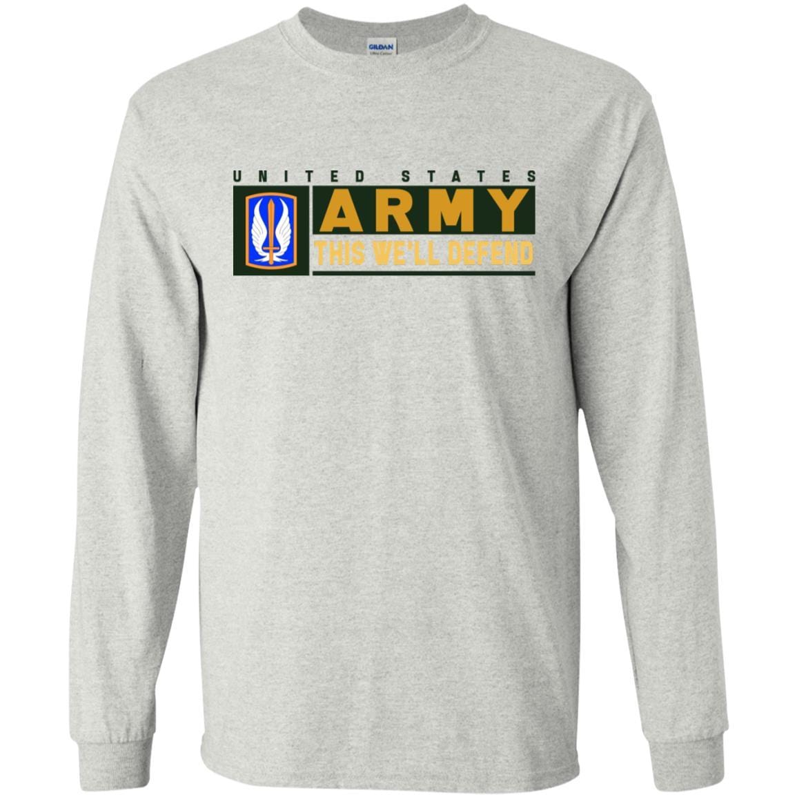 US Army 17TH AVIATION BRIGADE- This We'll Defend T-Shirt On Front For Men-TShirt-Army-Veterans Nation
