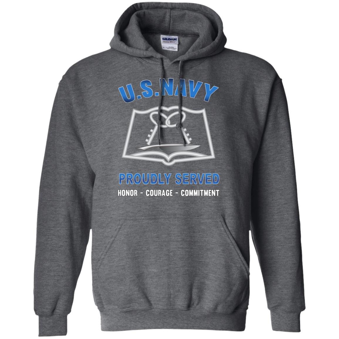 Navy Mess Management Specialist MS Navy CS - Proudly Served T-Shirt For Men On Front-TShirt-Navy-Veterans Nation