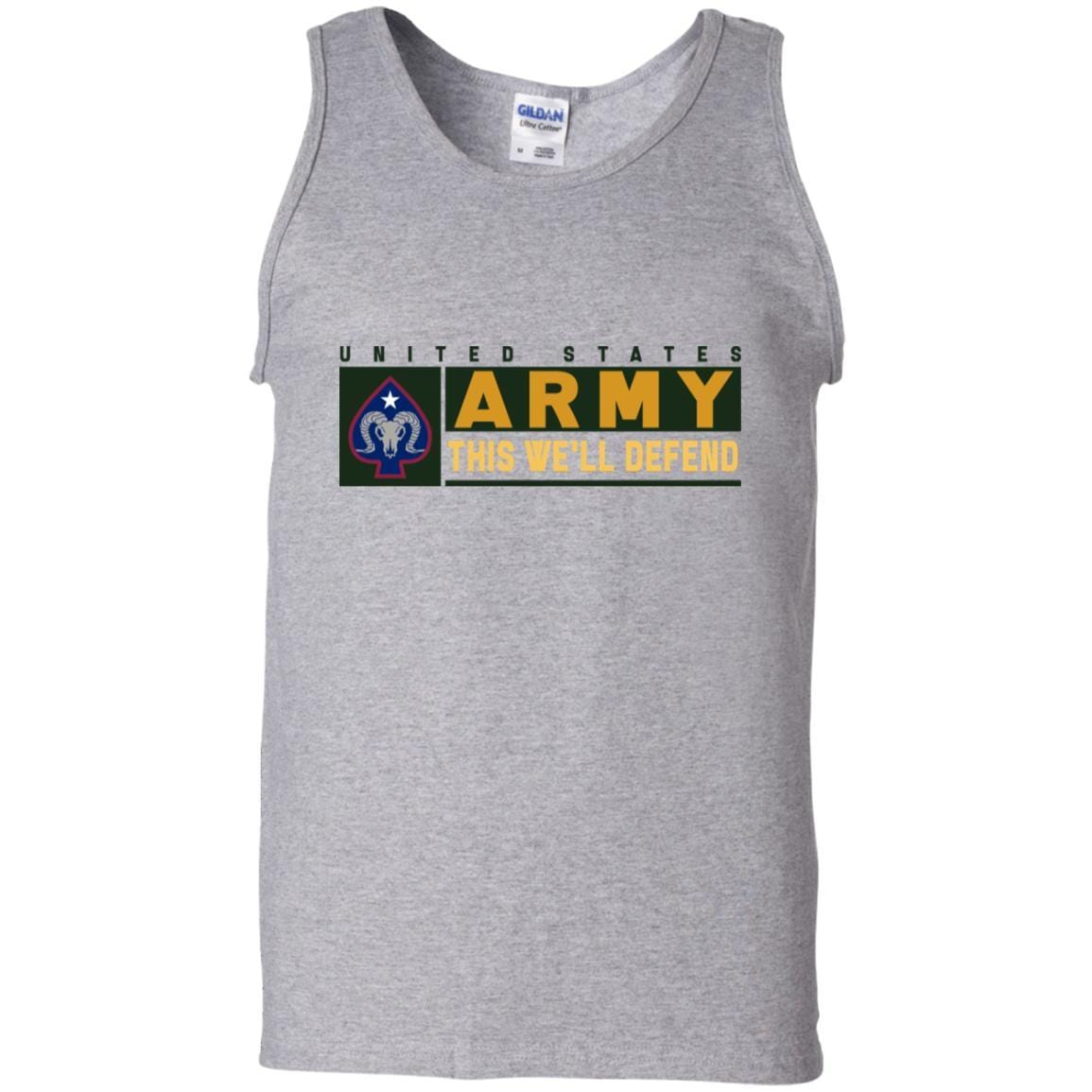 US Army 17TH SUSTAINMENT BRIGADE- This We'll Defend T-Shirt On Front For Men-TShirt-Army-Veterans Nation