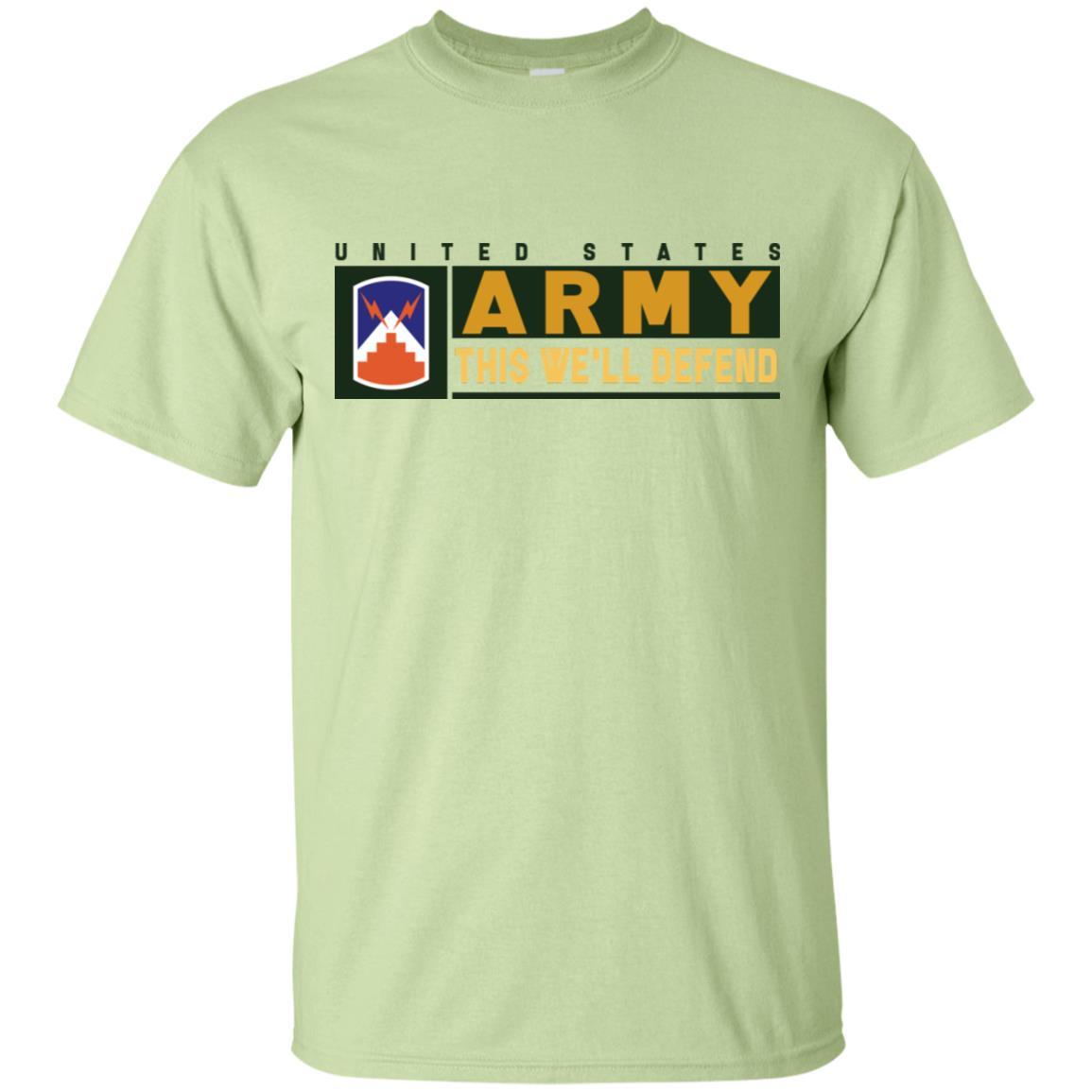 US Army 7TH SIGNAL BRIGADE- This We'll Defend T-Shirt On Front For Men-TShirt-Army-Veterans Nation
