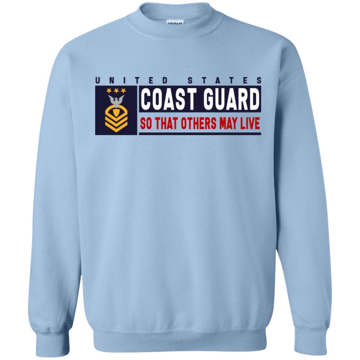 US Coast Guard E-9 Master Chief Petty Officer Of The Coast Guard MCPOC So That Others May Live Long Sleeve - Pullover Hoodie-TShirt-USCG-Veterans Nation