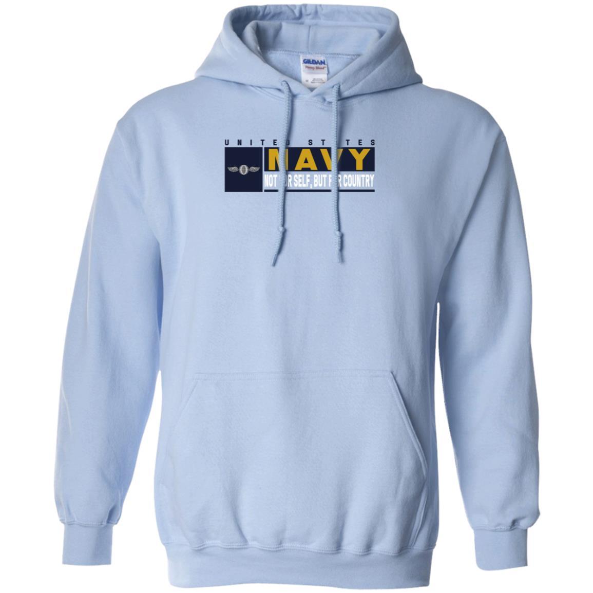 Navy Aviation Electricians Mate Navy AE- Not for self Long Sleeve - Pullover Hoodie-TShirt-Navy-Veterans Nation