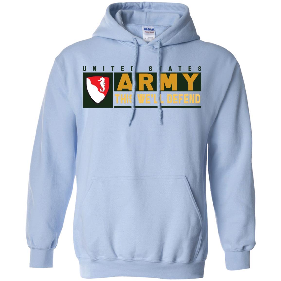 US Army 36TH ENGINEER BRIGADE- This We'll Defend T-Shirt On Front For Men-TShirt-Army-Veterans Nation