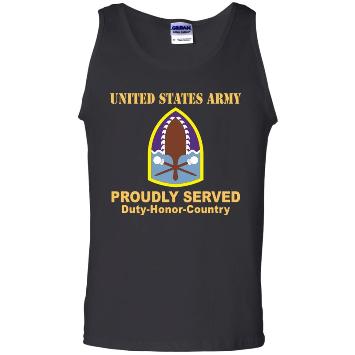US ARMY 322 CIVIL AFFAIRS BRIGADE- Proudly Served T-Shirt On Front For Men-TShirt-Army-Veterans Nation