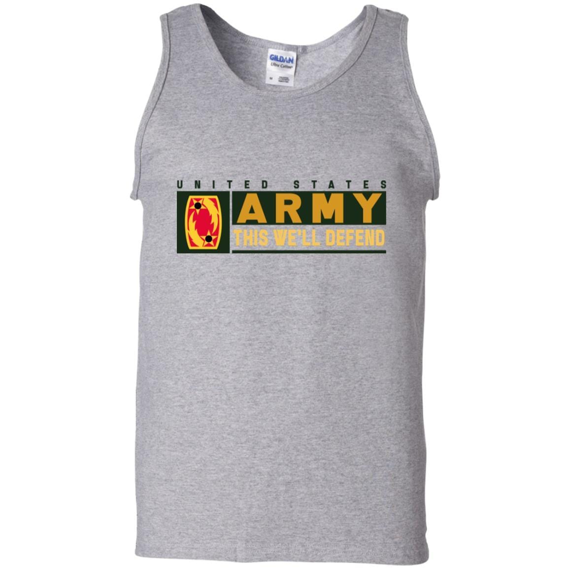 US Army 69TH AIR DEFENSE ARTILLERY- This We'll Defend T-Shirt On Front For Men-TShirt-Army-Veterans Nation