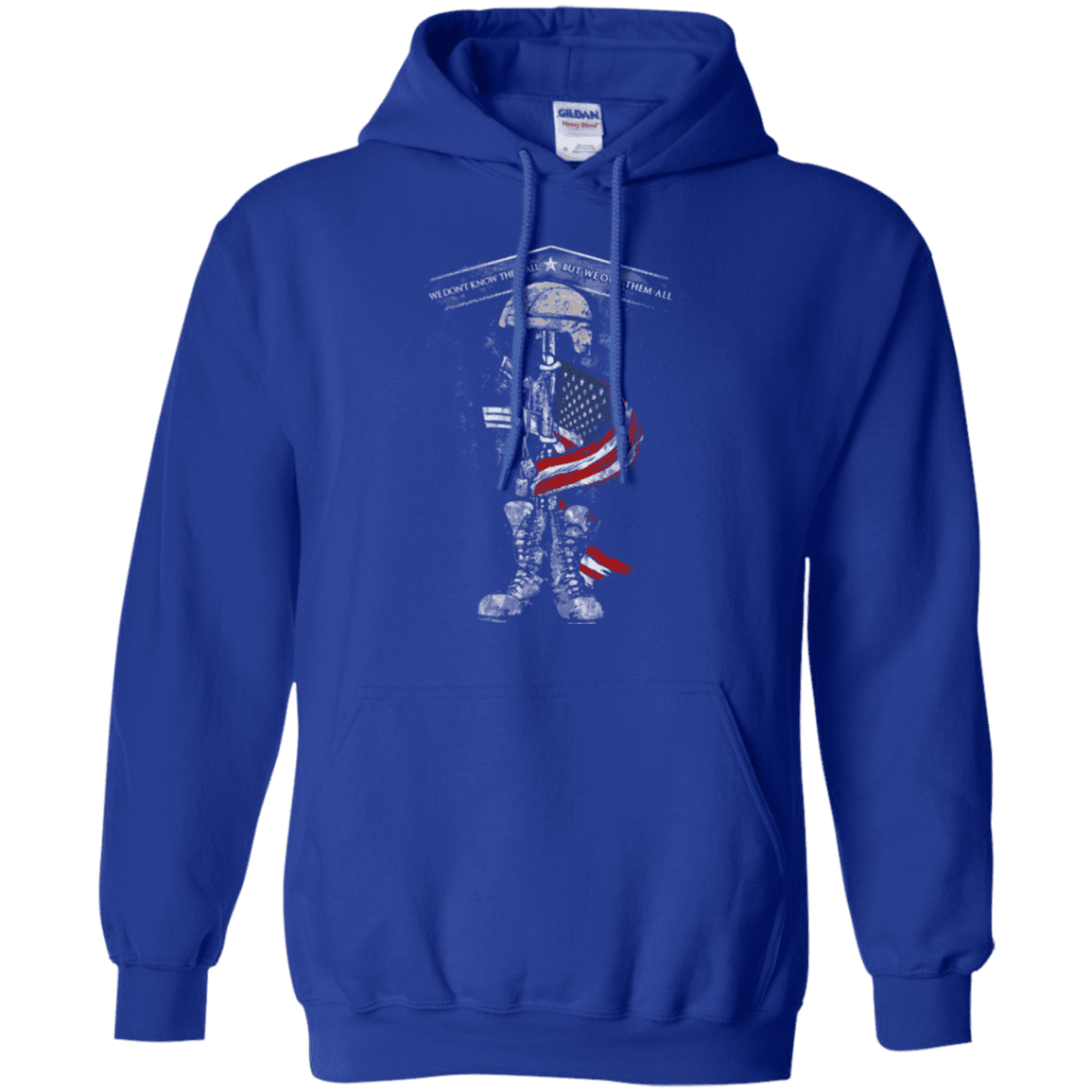 Military T-Shirt "WE OWE THEM ALL"-TShirt-General-Veterans Nation