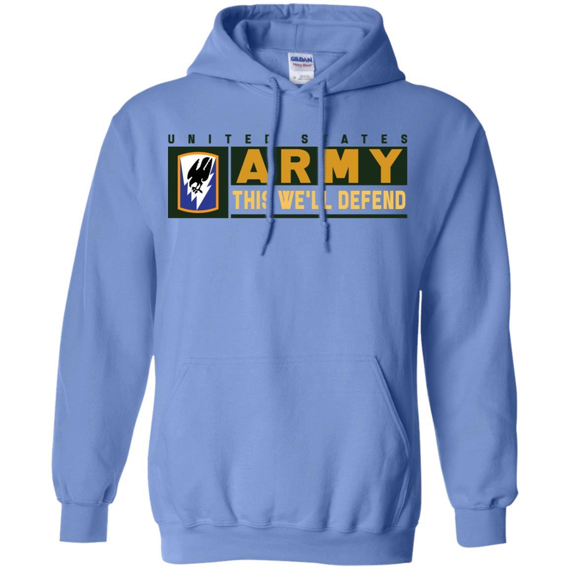 US Army 66TH THEATER AVIATION COMMAND- This We'll Defend T-Shirt On Front For Men-TShirt-Army-Veterans Nation
