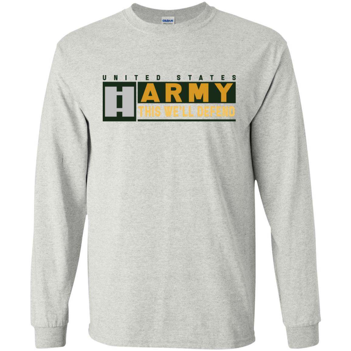US Army O-3 This We Will Defend T-Shirt On Front For Men-TShirt-Army-Veterans Nation