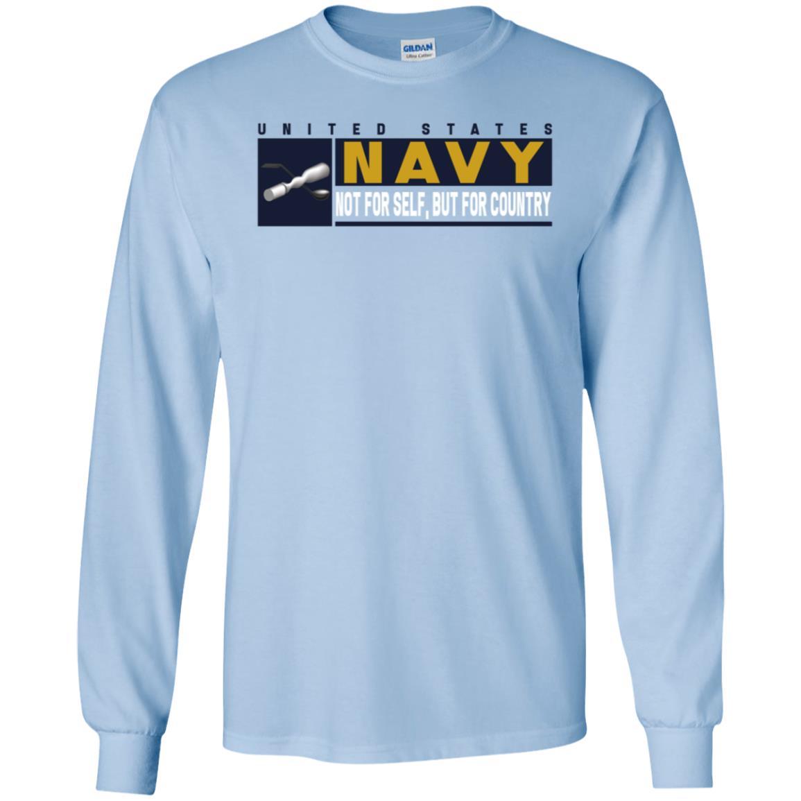 Navy Molder Navy ML- Not for self Long Sleeve - Pullover Hoodie-TShirt-Navy-Veterans Nation