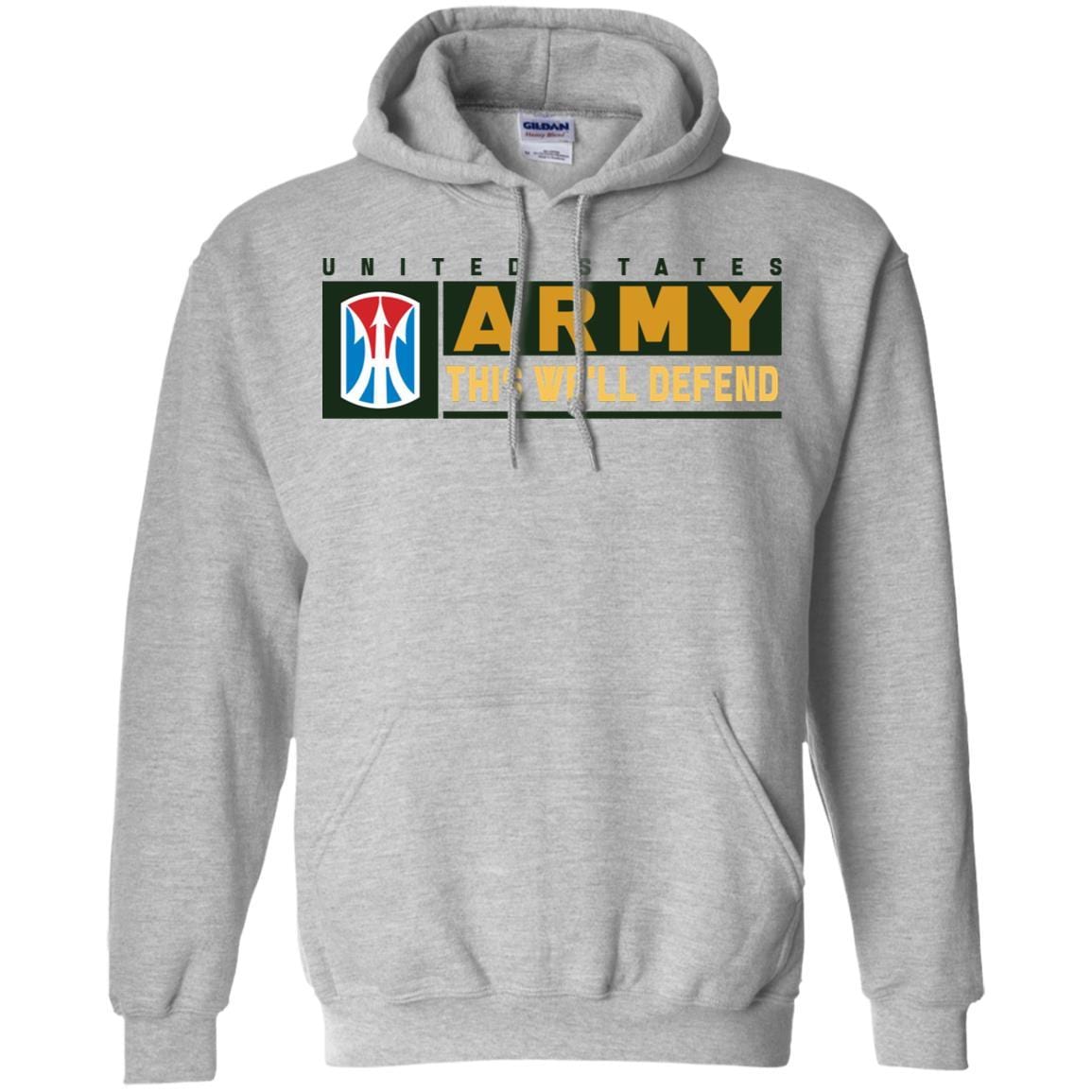US Army 11TH INFANTRY BRIGADE- This We'll Defend T-Shirt On Front For Men-TShirt-Army-Veterans Nation