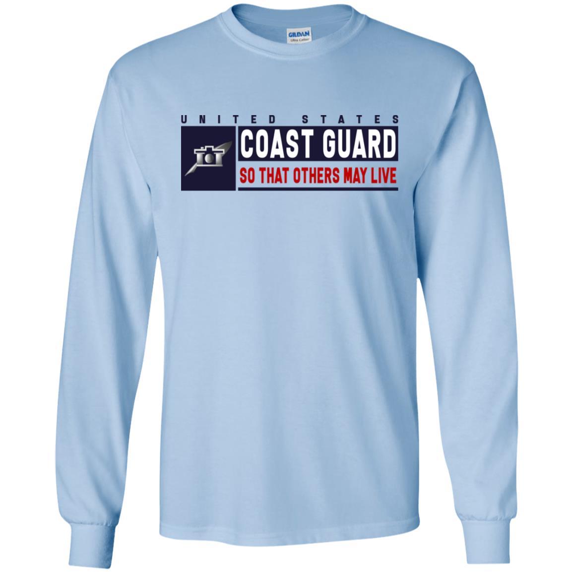USCG PUBLIC AFFAIRS SPECIALIST PA Logo- So that others may live Long Sleeve - Pullover Hoodie-TShirt-USCG-Veterans Nation