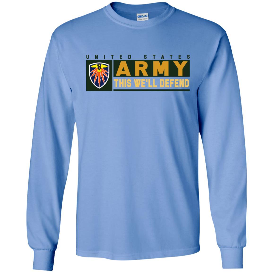 US Army 7TH SIGNAL COMMAND- This We'll Defend T-Shirt On Front For Men-TShirt-Army-Veterans Nation