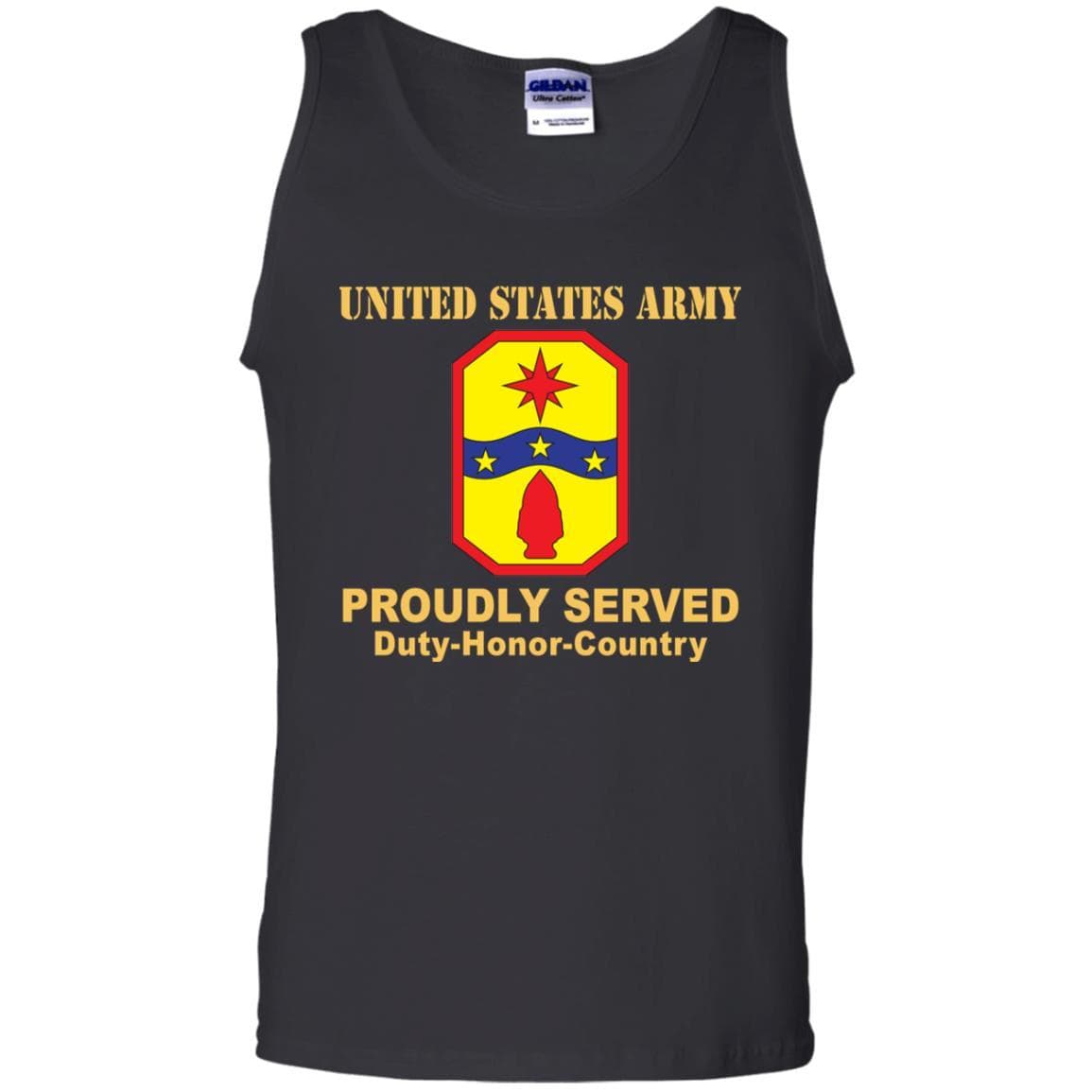 US ARMY 371ST SUSTAINMENT BRIGADE- Proudly Served T-Shirt On Front For Men-TShirt-Army-Veterans Nation