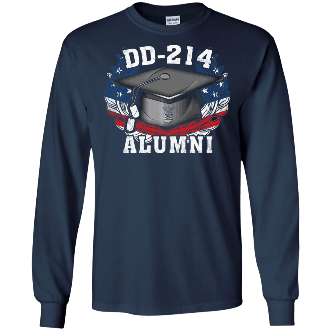 DD 214 Alumni Air Force Veteran Front T Shirts-TShirt-USAF-Veterans Nation