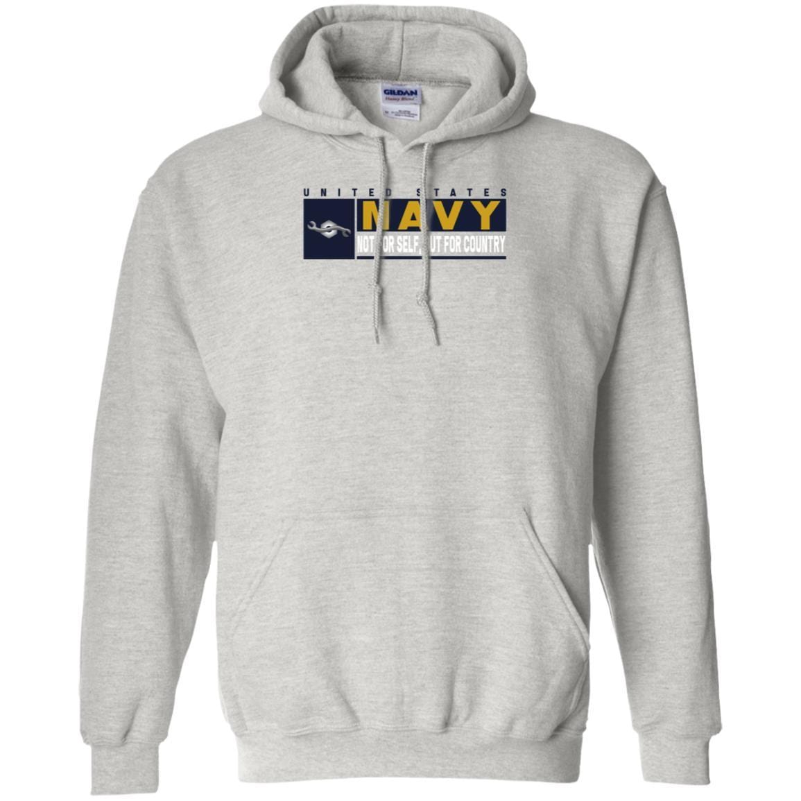 Navy Construction Mechanic Navy CM- Not for self Long Sleeve - Pullover Hoodie-TShirt-Navy-Veterans Nation