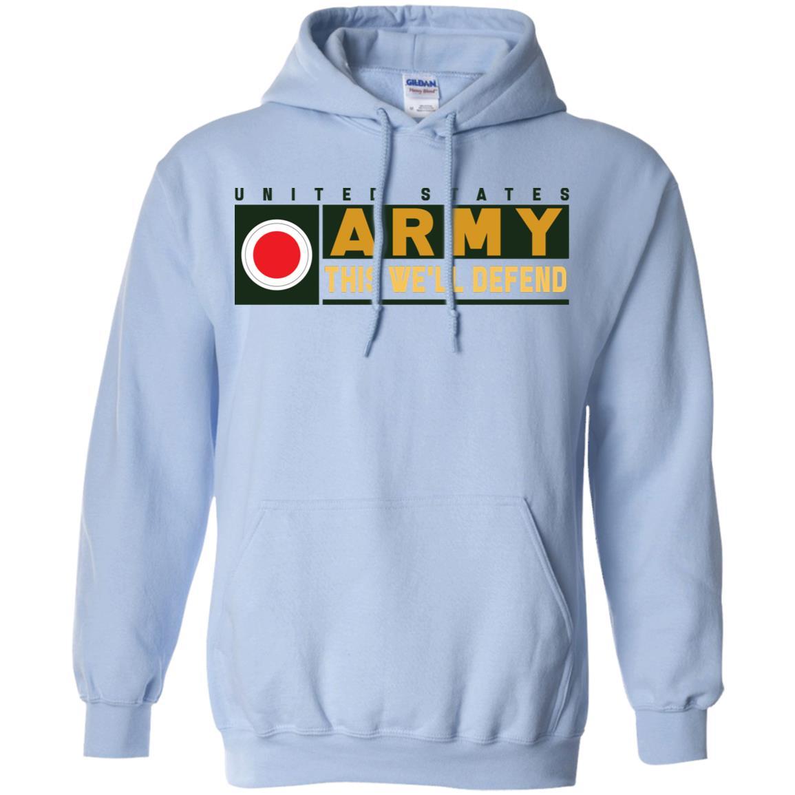 US Army 37TH INFANTRY BRIGADE COMBAT TEAM- This We'll Defend T-Shirt On Front For Men-TShirt-Army-Veterans Nation