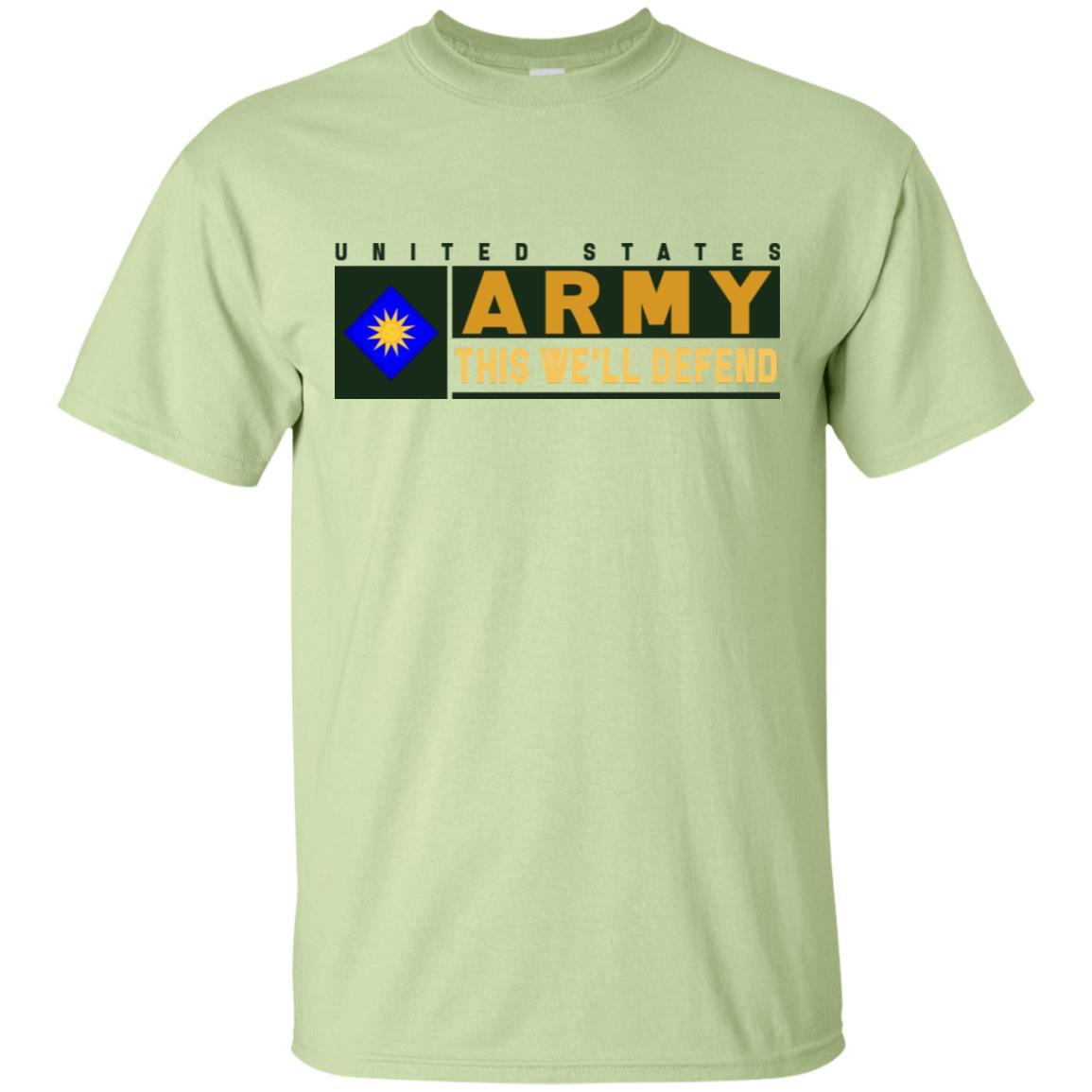 US Army 40TH INFANTRY DIVISION- This We'll Defend T-Shirt On Front For Men-TShirt-Army-Veterans Nation