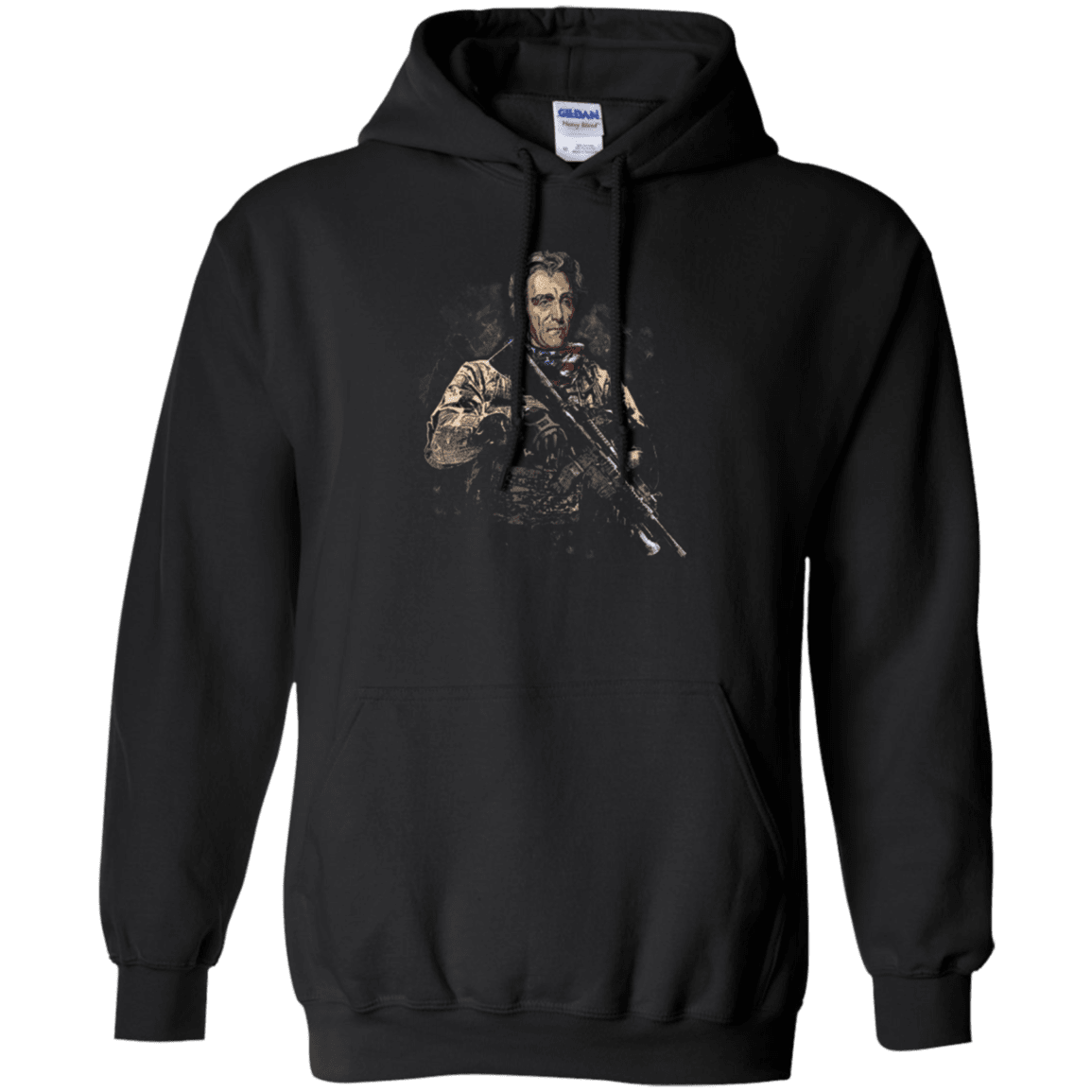 Military T-Shirt "Andrew Jackson Soldier Presidents"-TShirt-General-Veterans Nation