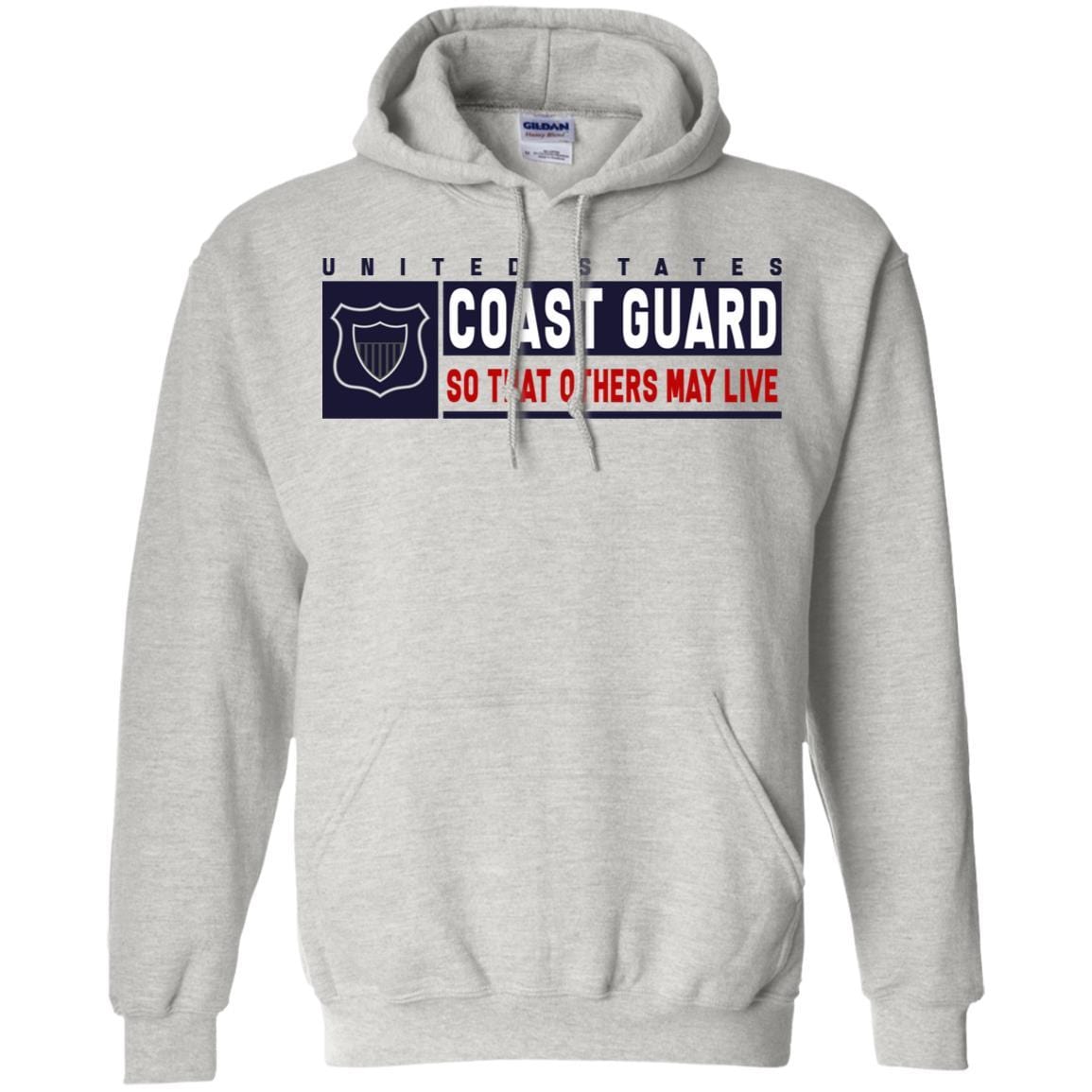 USCG MARITIME ENFORCEMENT ME Logo- So that others may live Long Sleeve - Pullover Hoodie-TShirt-USCG-Veterans Nation