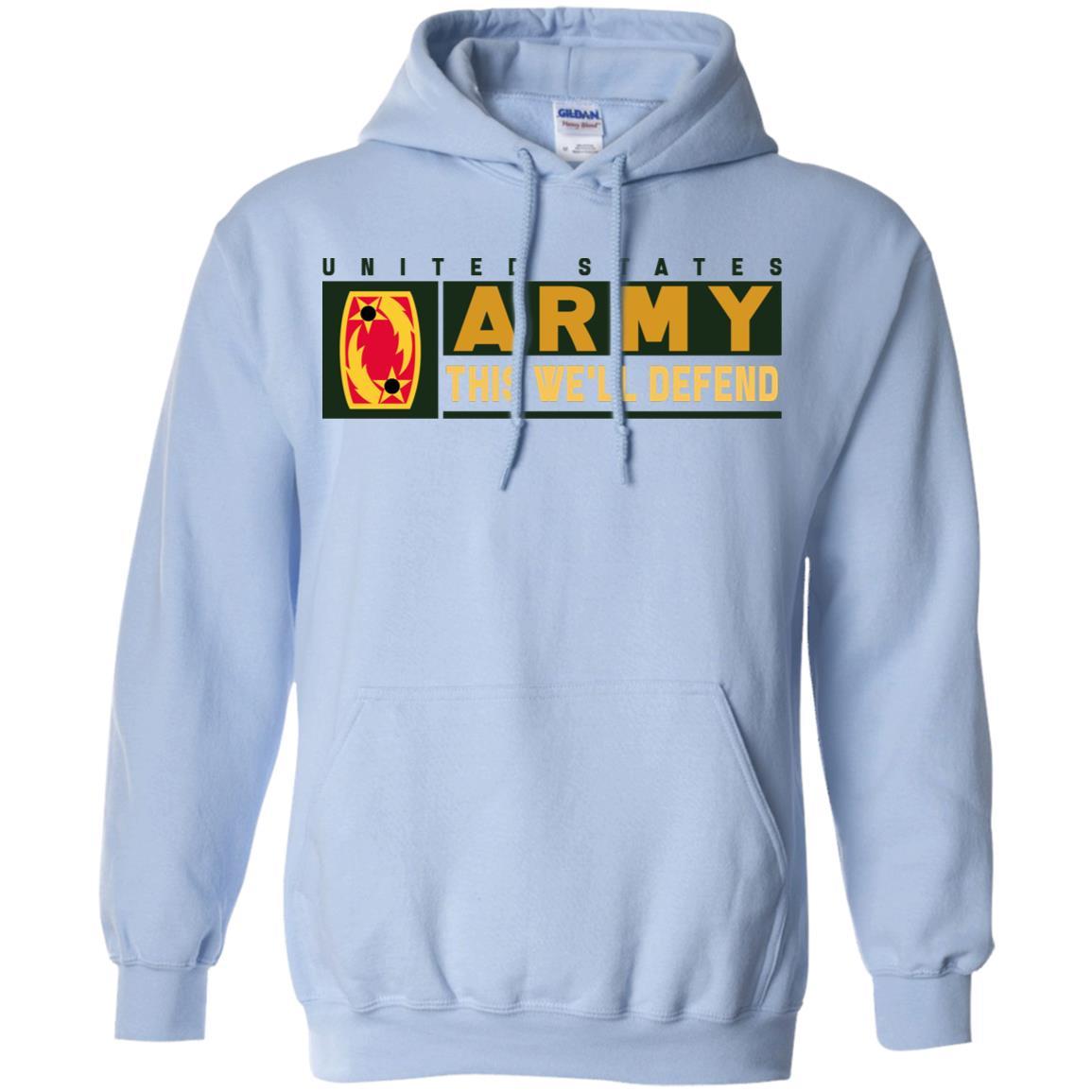 US Army 69TH AIR DEFENSE ARTILLERY- This We'll Defend T-Shirt On Front For Men-TShirt-Army-Veterans Nation