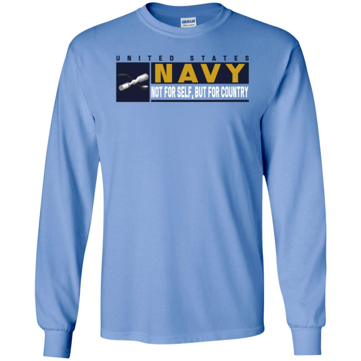 Navy Molder Navy ML- Not for self Long Sleeve - Pullover Hoodie-TShirt-Navy-Veterans Nation