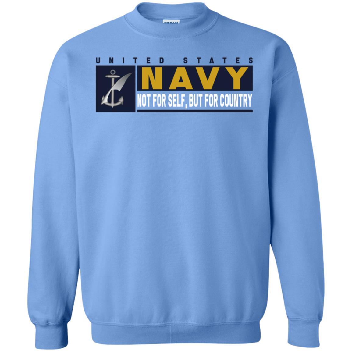 Navy Counselor Navy NC- Not for self Long Sleeve - Pullover Hoodie-TShirt-Navy-Veterans Nation