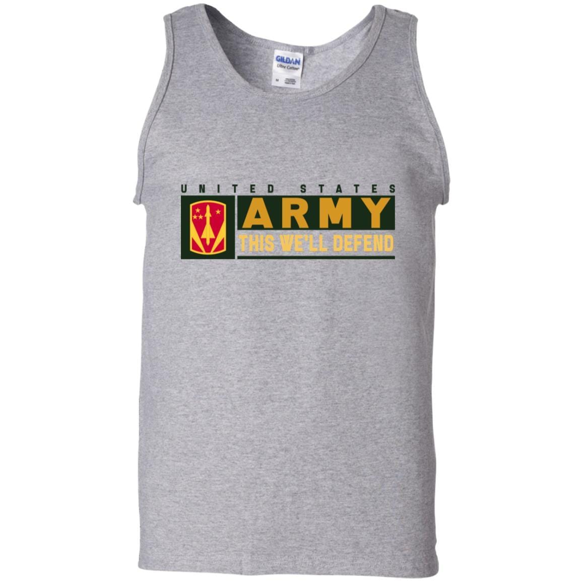 US Army 31ST AIR DEFENSE ARTILLERY BRIGADE- This We'll Defend T-Shirt On Front For Men-TShirt-Army-Veterans Nation