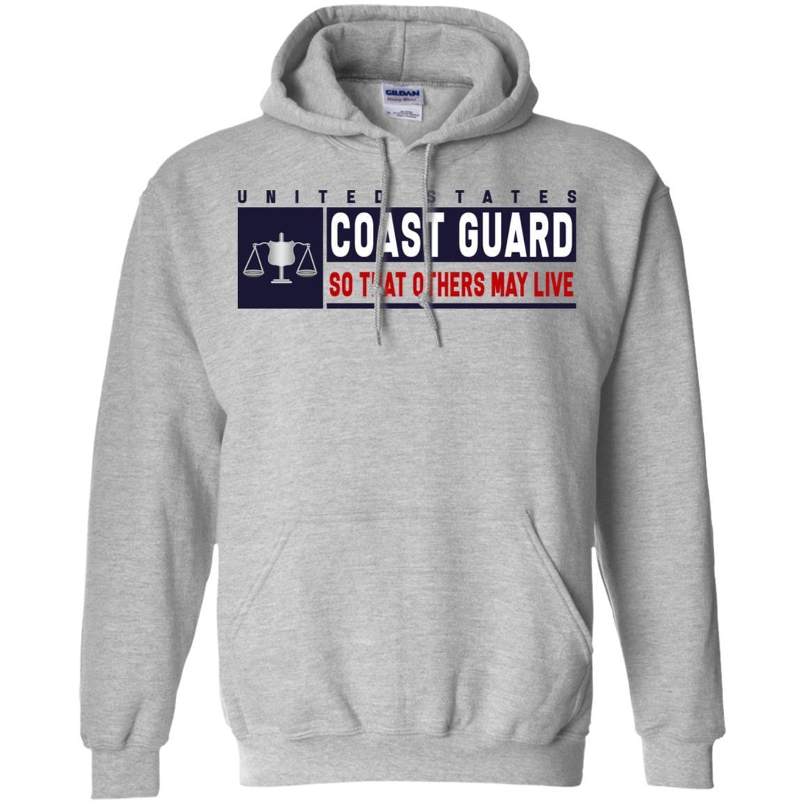 USCG INVESTIGATOR IV Logo- So that others may live Long Sleeve - Pullover Hoodie-TShirt-USCG-Veterans Nation
