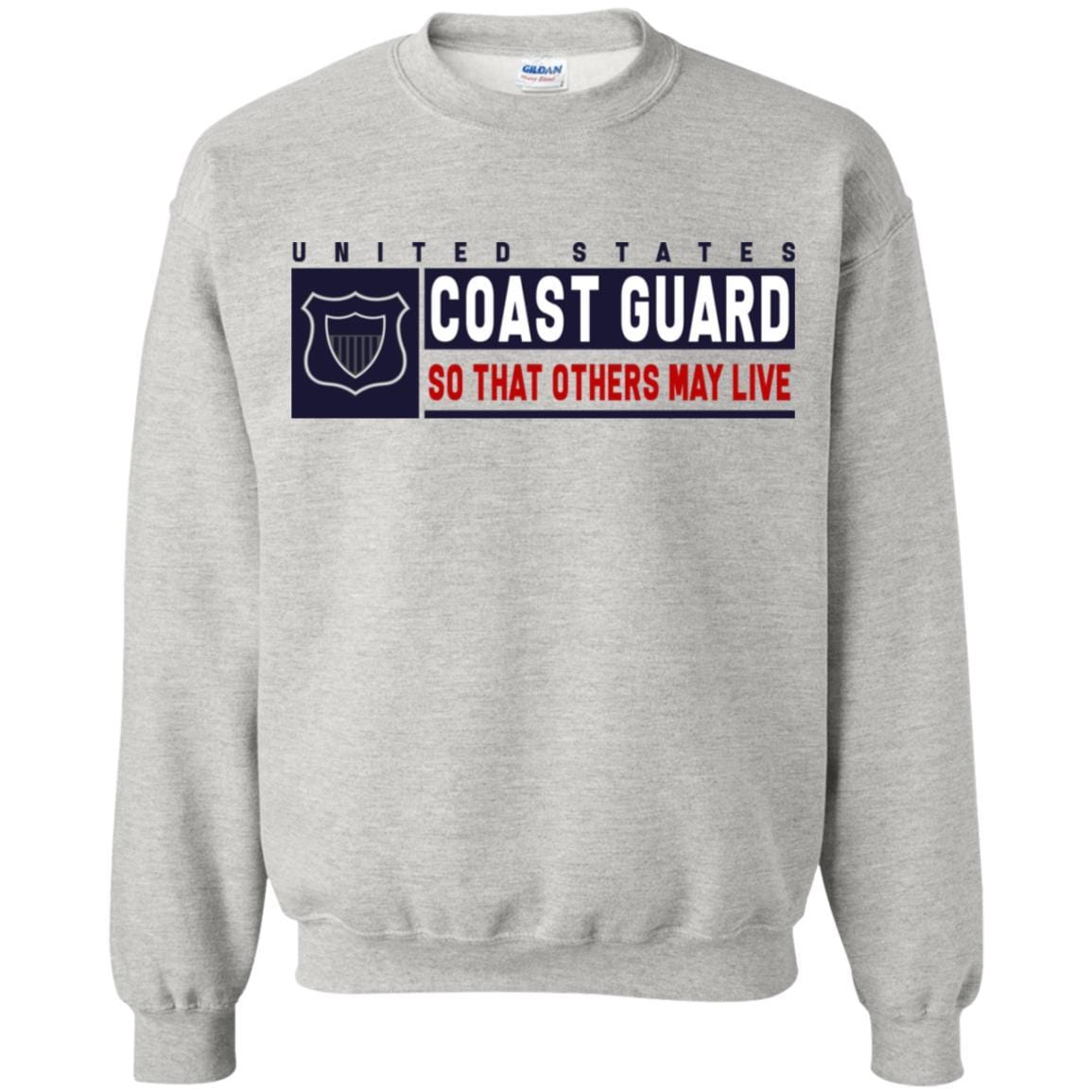 USCG MARITIME ENFORCEMENT ME Logo- So that others may live Long Sleeve - Pullover Hoodie-TShirt-USCG-Veterans Nation
