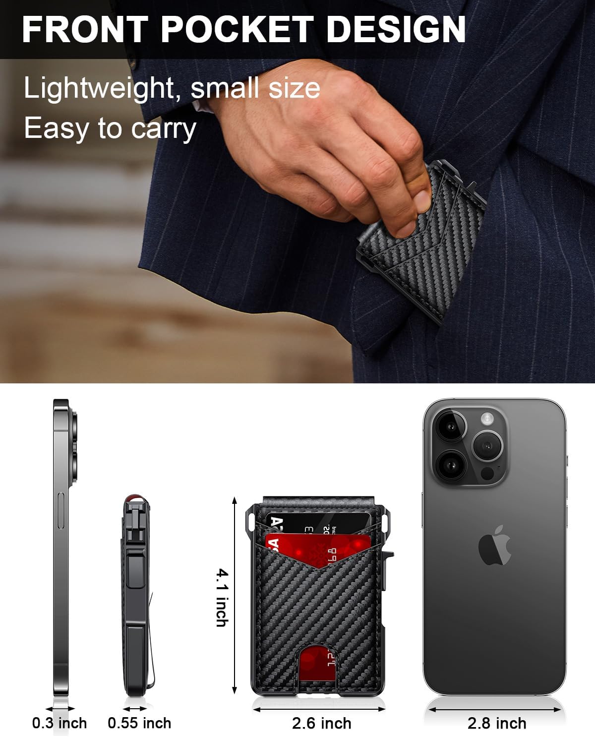 Tactical Wallet For Veterans, Militaries or Everyone