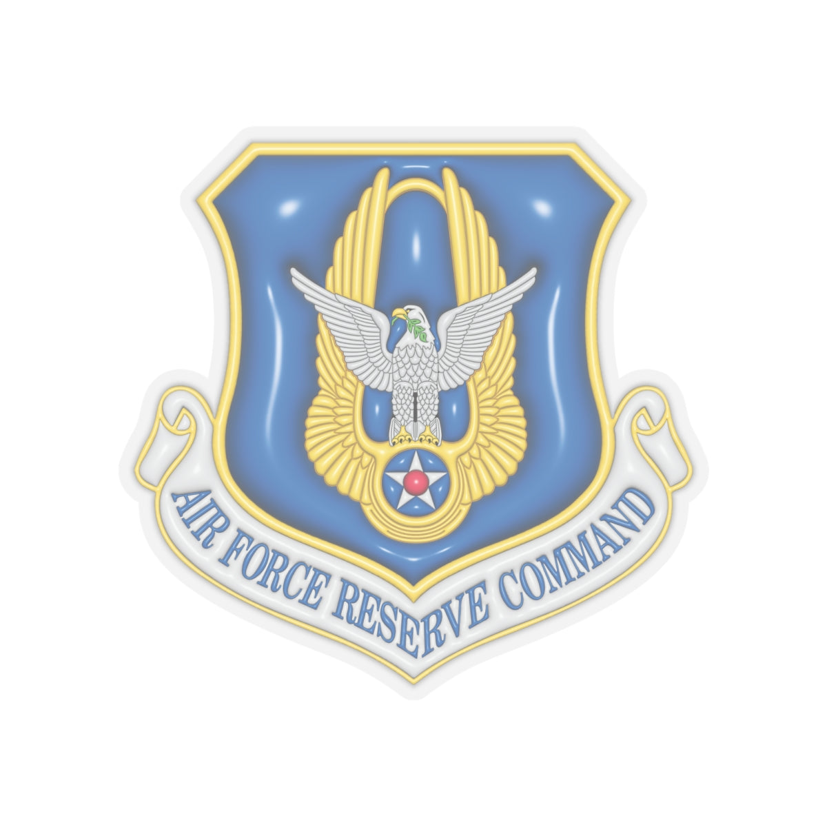 US Air Force Reserve Command 3D Effect Stickers