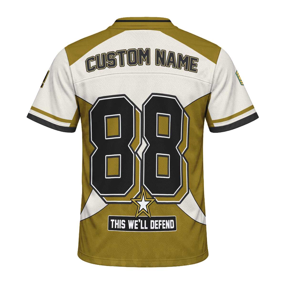 U.S. Army Sports Jersey Personalized Military Rank Name and Jersey Number