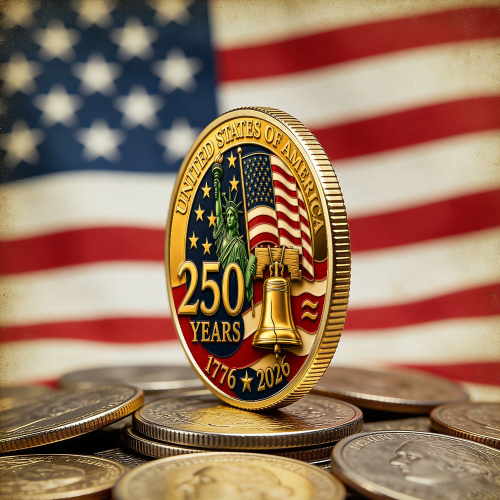 U.S. Military 250th Anniversary Custom Coin