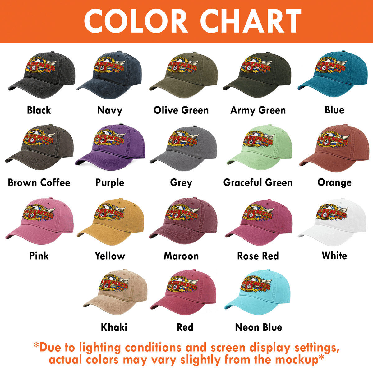 U.S. Marine Corps Washed Cap Personalized Rank Text Military Gift