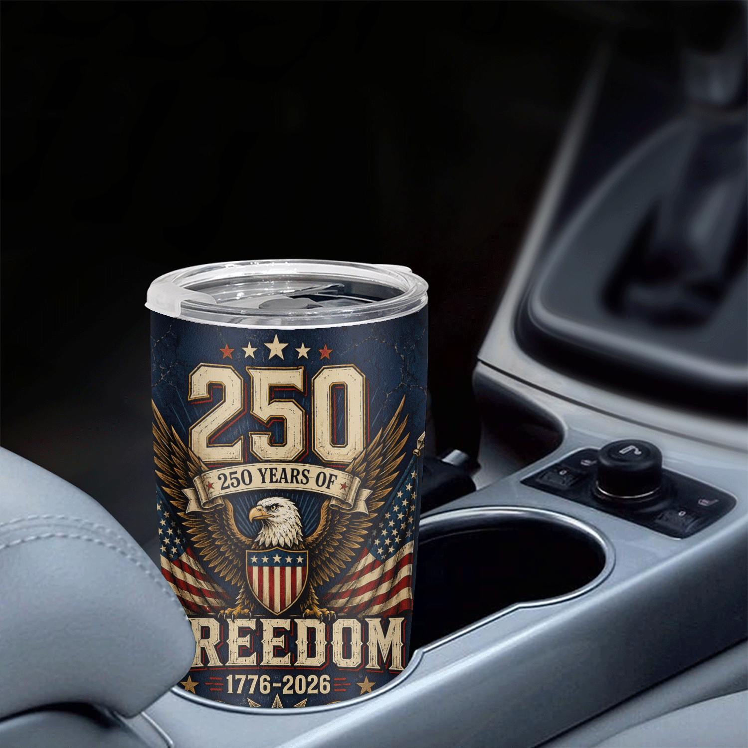America 250 Years of Freedom Eagle 20oz Tumbler
