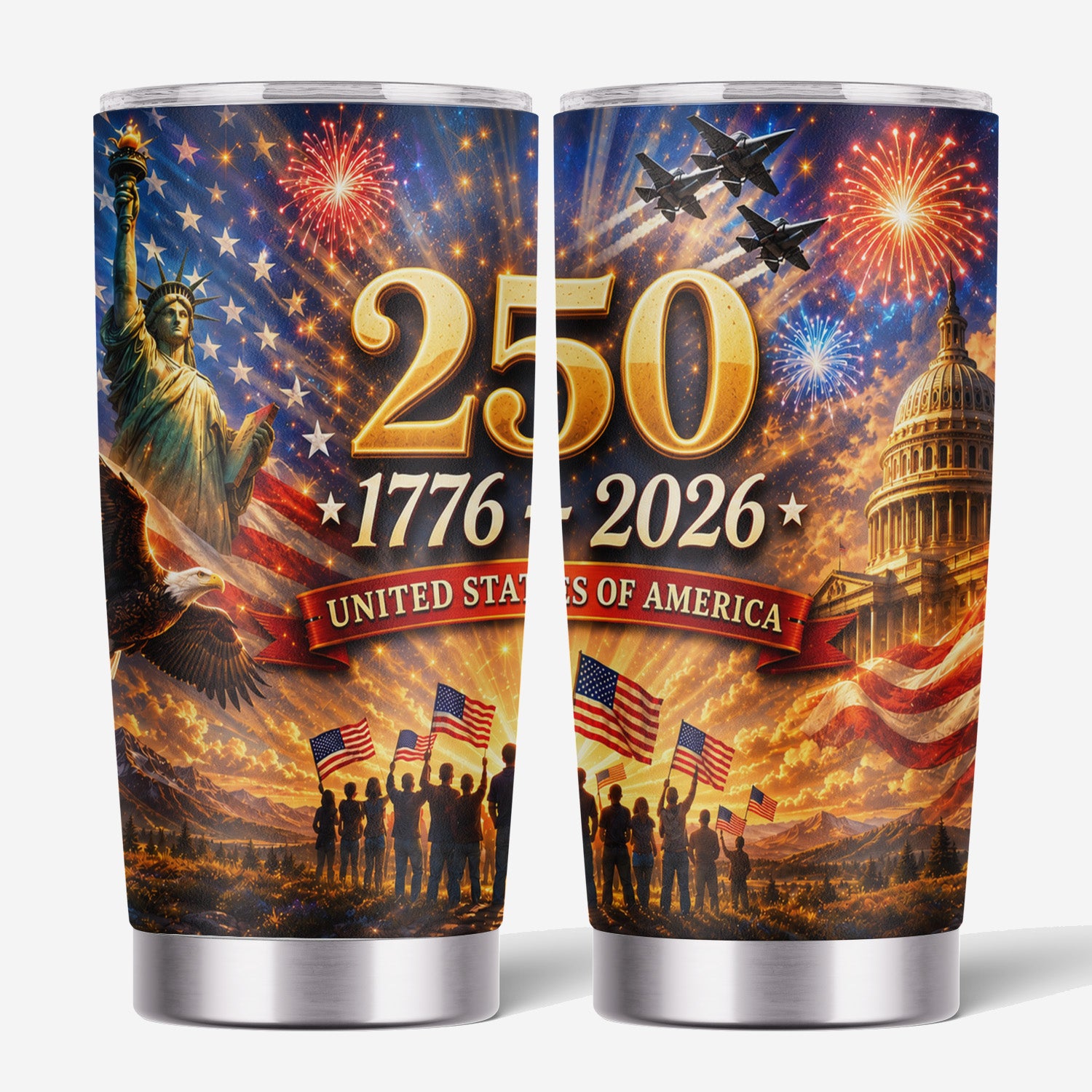 USA 250th Anniversary Liberty 20oz Tumbler