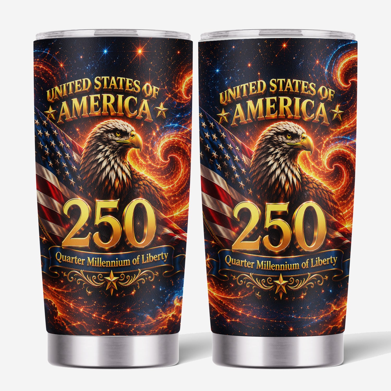 USA 250 Quarter Millennium Of Liberty 20oz Tumbler