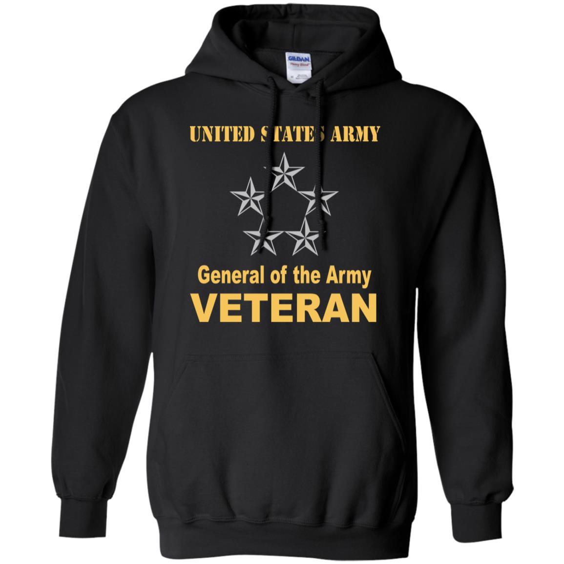 US Army O-10 General of the Army O10 GA General Officer Veteran Men T Shirt On Front-TShirt-Army-Veterans Nation