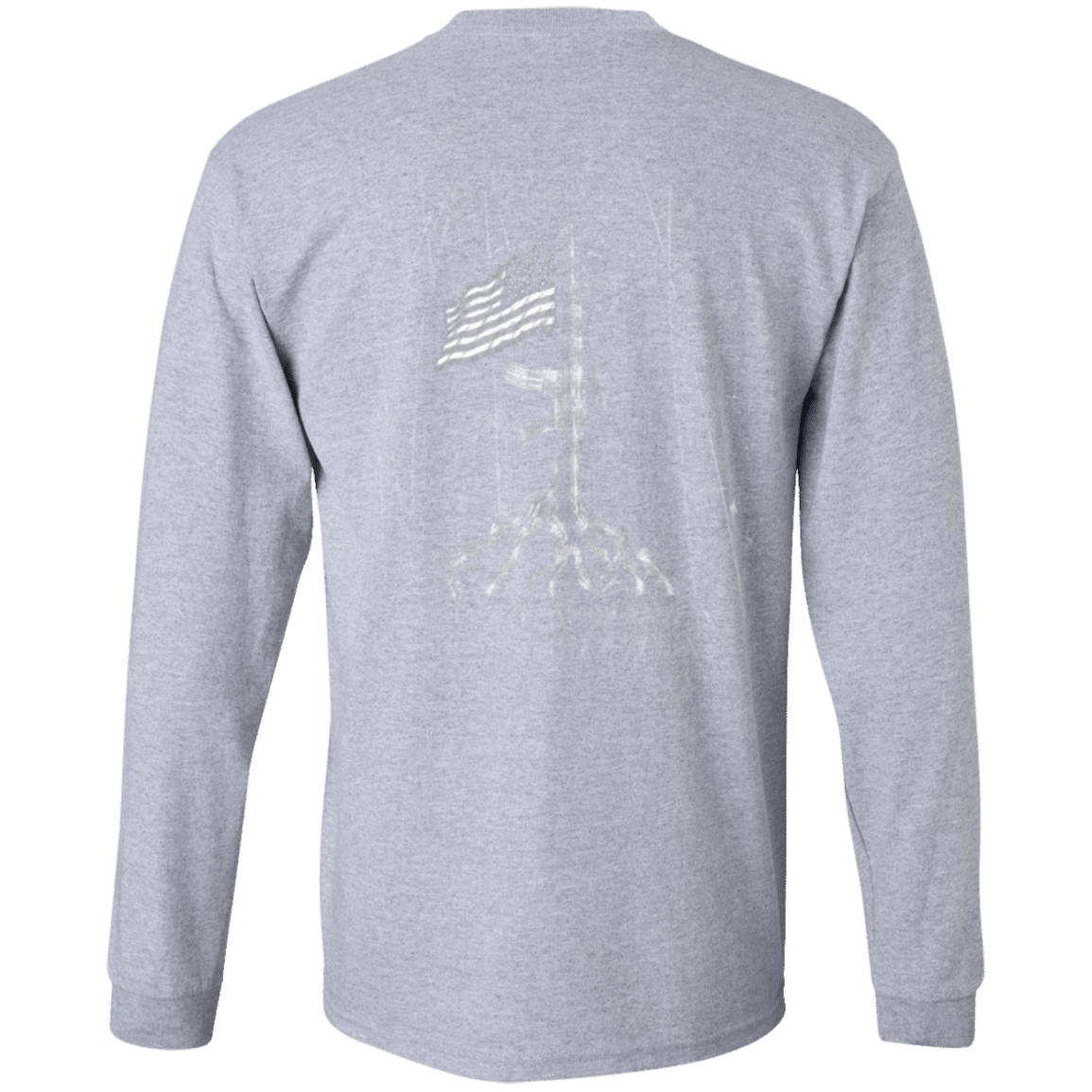 Military T-Shirt "My Root In Flag Veteran"-TShirt-General-Veterans Nation