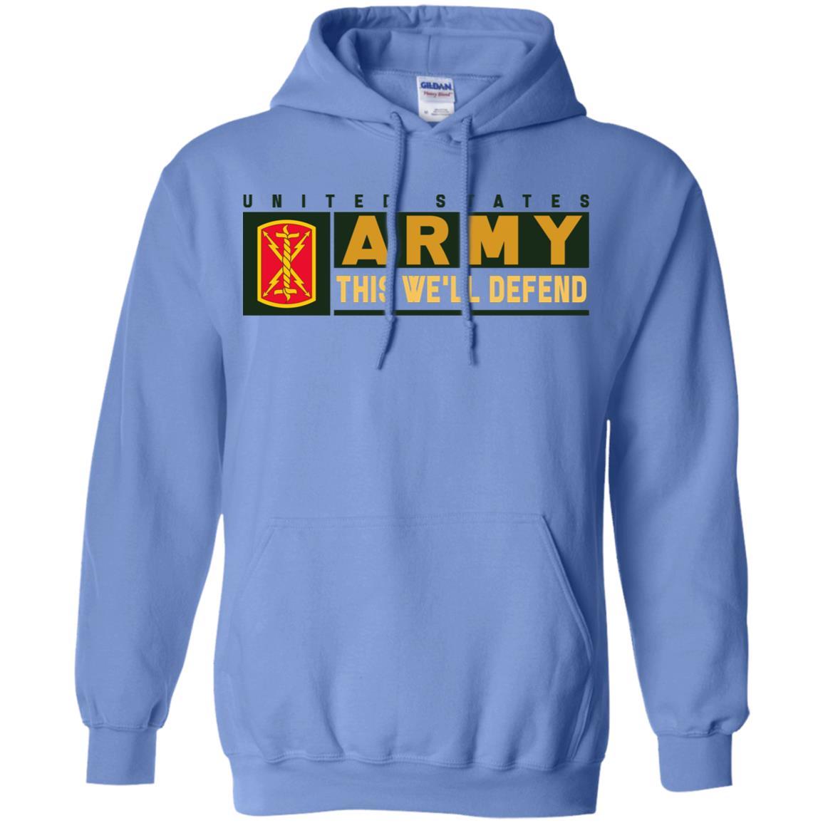 US Army 17TH FIRST ARTILLERY BRIGADE- This We'll Defend T-Shirt On Front For Men-TShirt-Army-Veterans Nation