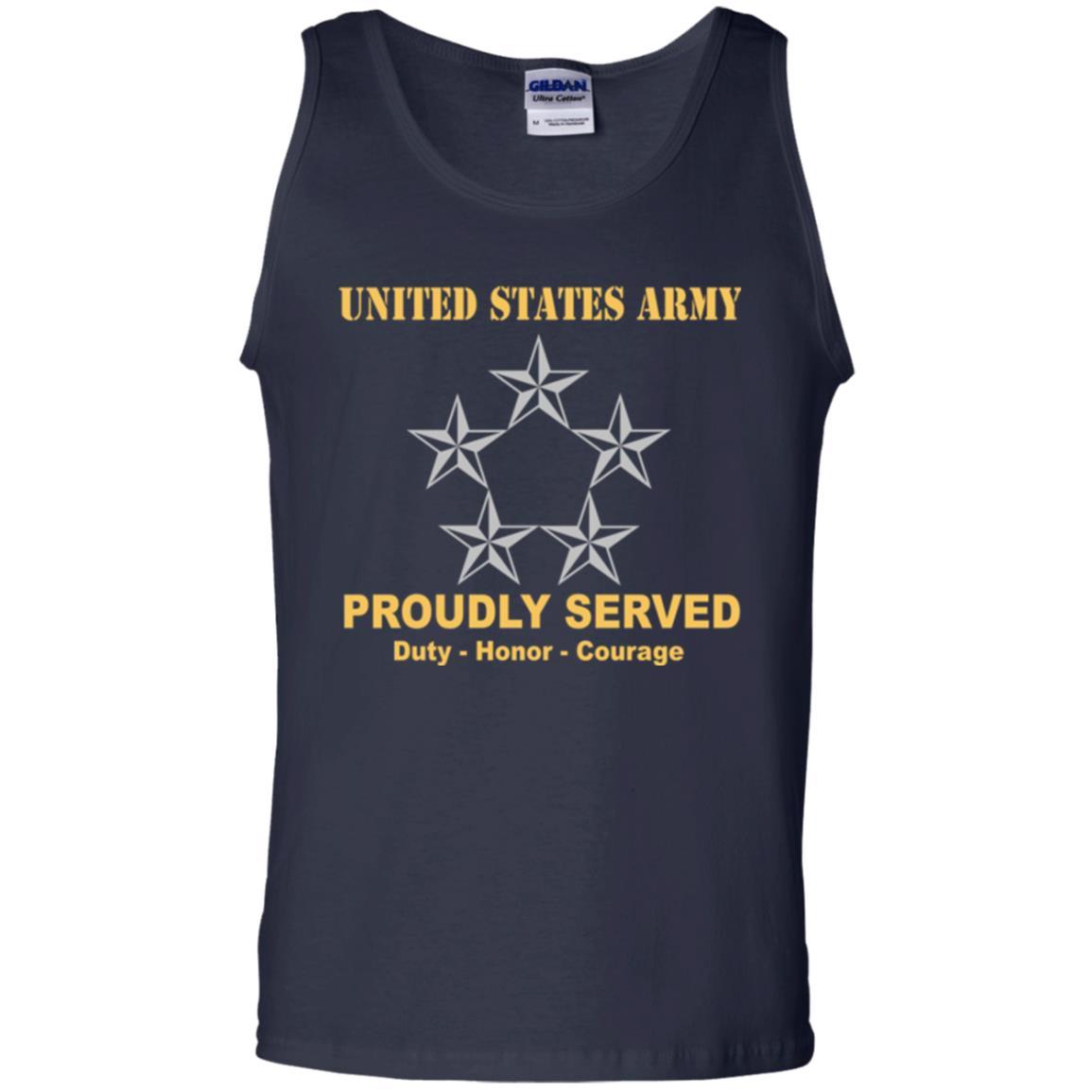 US Army O-10 General of the Army O10 GA General Officer Ranks Men Front Shirt US Army Rank-TShirt-Army-Veterans Nation