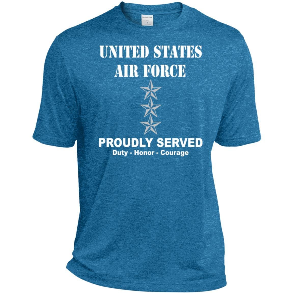 US Air Force O-9 Lieutenant General Lt Ge O9 General Officer Ranks T shirt Sport-Tek Tall Pullover Hoodie - T-Shirt-TShirt-USAF-Veterans Nation