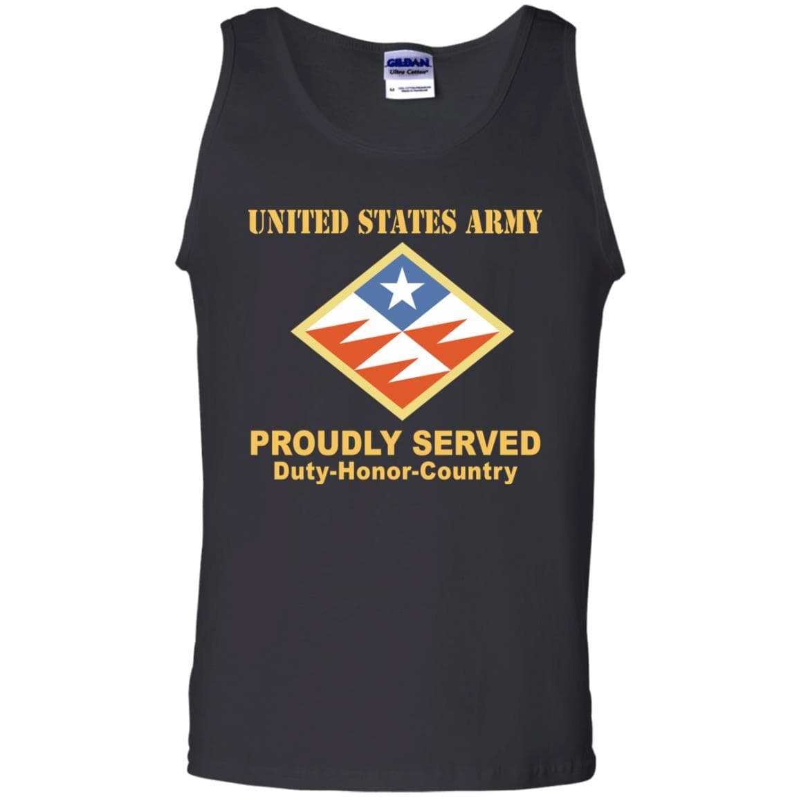 US ARMY 261 SIGNAL BRIGADE - Proudly Served T-Shirt On Front For Men-TShirt-Army-Veterans Nation