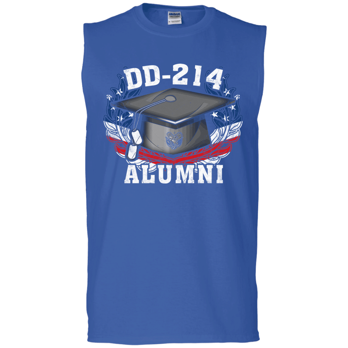 Military T-Shirt "DD 214 Alumni Veteran" Front-TShirt-General-Veterans Nation