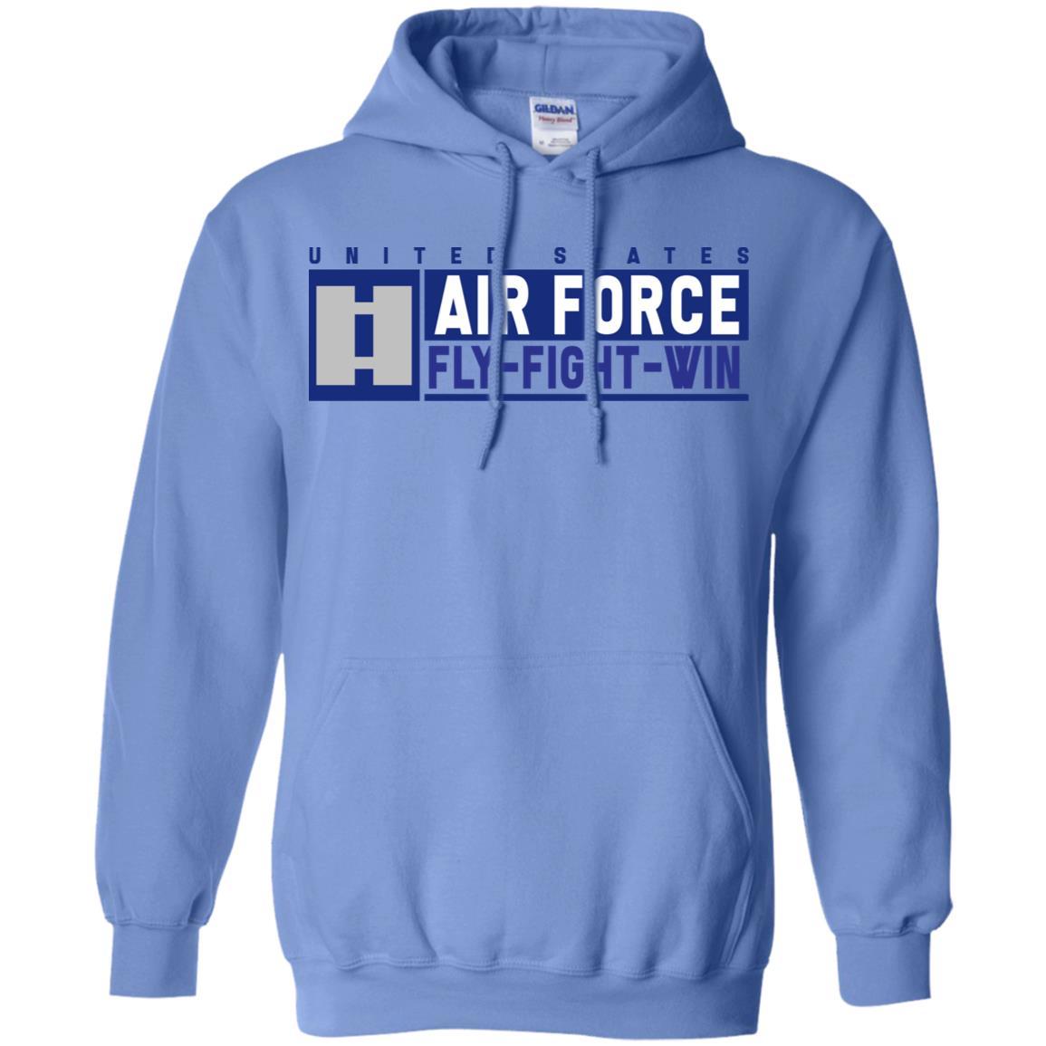 US Air Force O-3 Captain Fly - Fight - Win Long Sleeve - Pullover Hoodie-TShirt-USAF-Veterans Nation