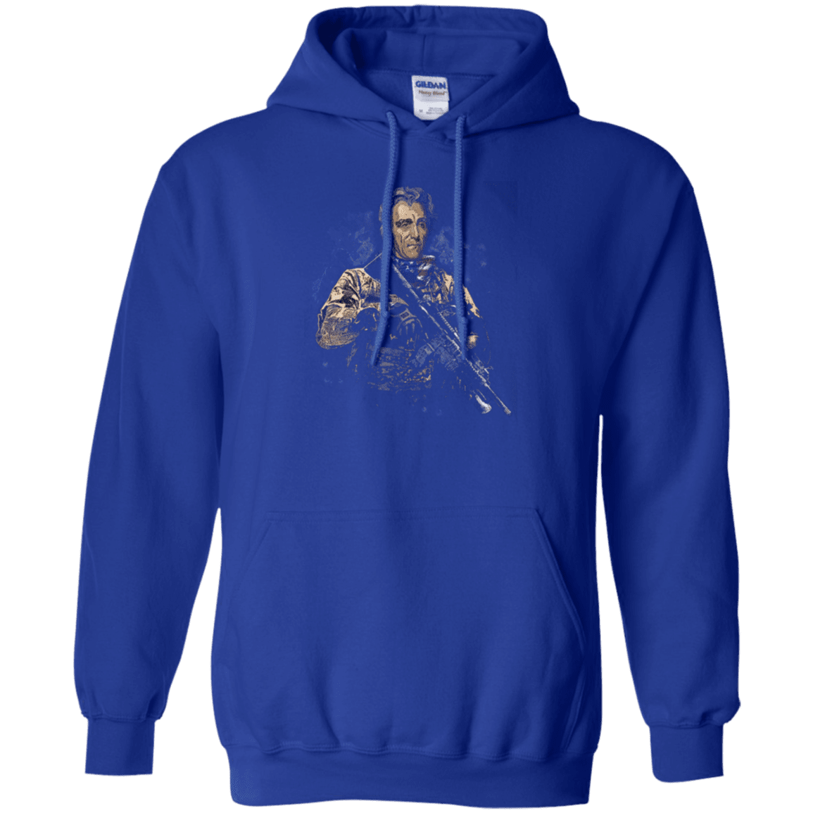 Military T-Shirt "Andrew Jackson Soldier Presidents"-TShirt-General-Veterans Nation