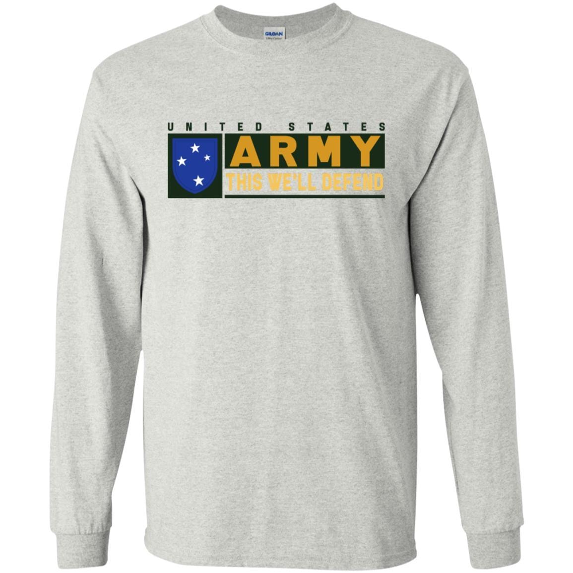 US Army 23rd Infantry Division- This We'll Defend T-Shirt On Front For Men-TShirt-Army-Veterans Nation
