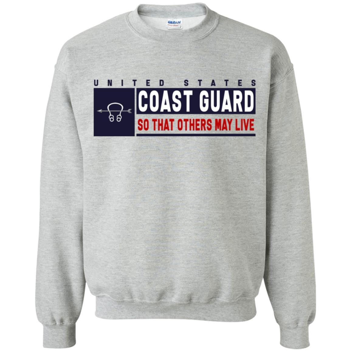 US Coast Guard Sonar Technician ST Logo- So that others may live Long Sleeve - Pullover Hoodie-TShirt-USCG-Veterans Nation