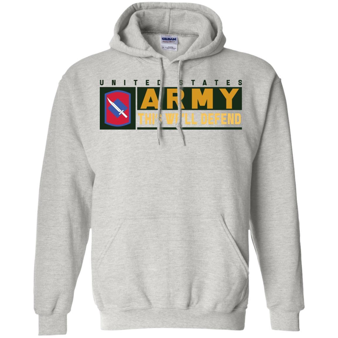 US Army 39TH INFANTRY BRIGADE- This We'll Defend T-Shirt On Front For Men-TShirt-Army-Veterans Nation