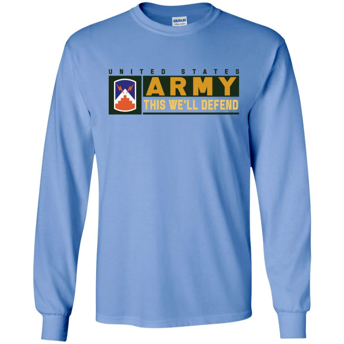 US Army 7TH SIGNAL BRIGADE- This We'll Defend T-Shirt On Front For Men-TShirt-Army-Veterans Nation
